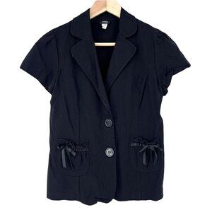 vintage Y2K Vanity cropped short sleeve blazer jacket